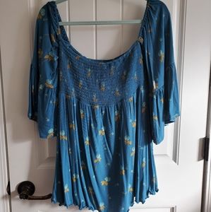 Free people Square neck top